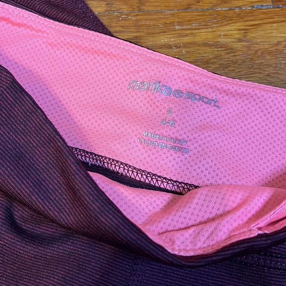 Cropped deep purple/ pink leggings - Picture 3 of 3